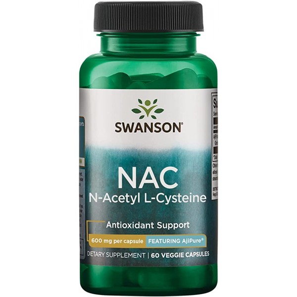 Buy NAC N Acetyl Cysteine 600 Mg 100 Capsules Antioxidant Liver Support