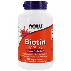 Now Foods Biotin 5000 mcg...